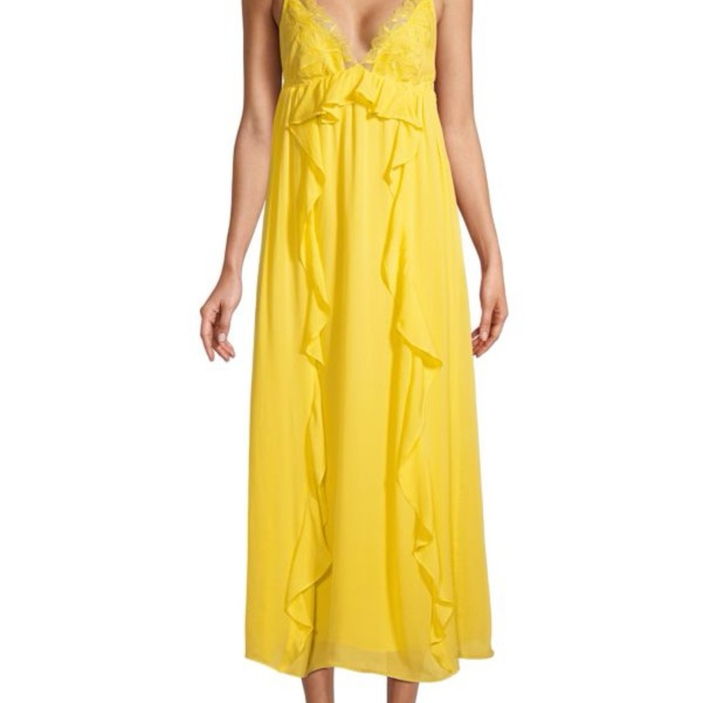 Fleur du Mal Lily Silk Maxi Dress